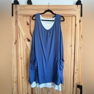 Double layer lounge dress 2X SUMMER READY